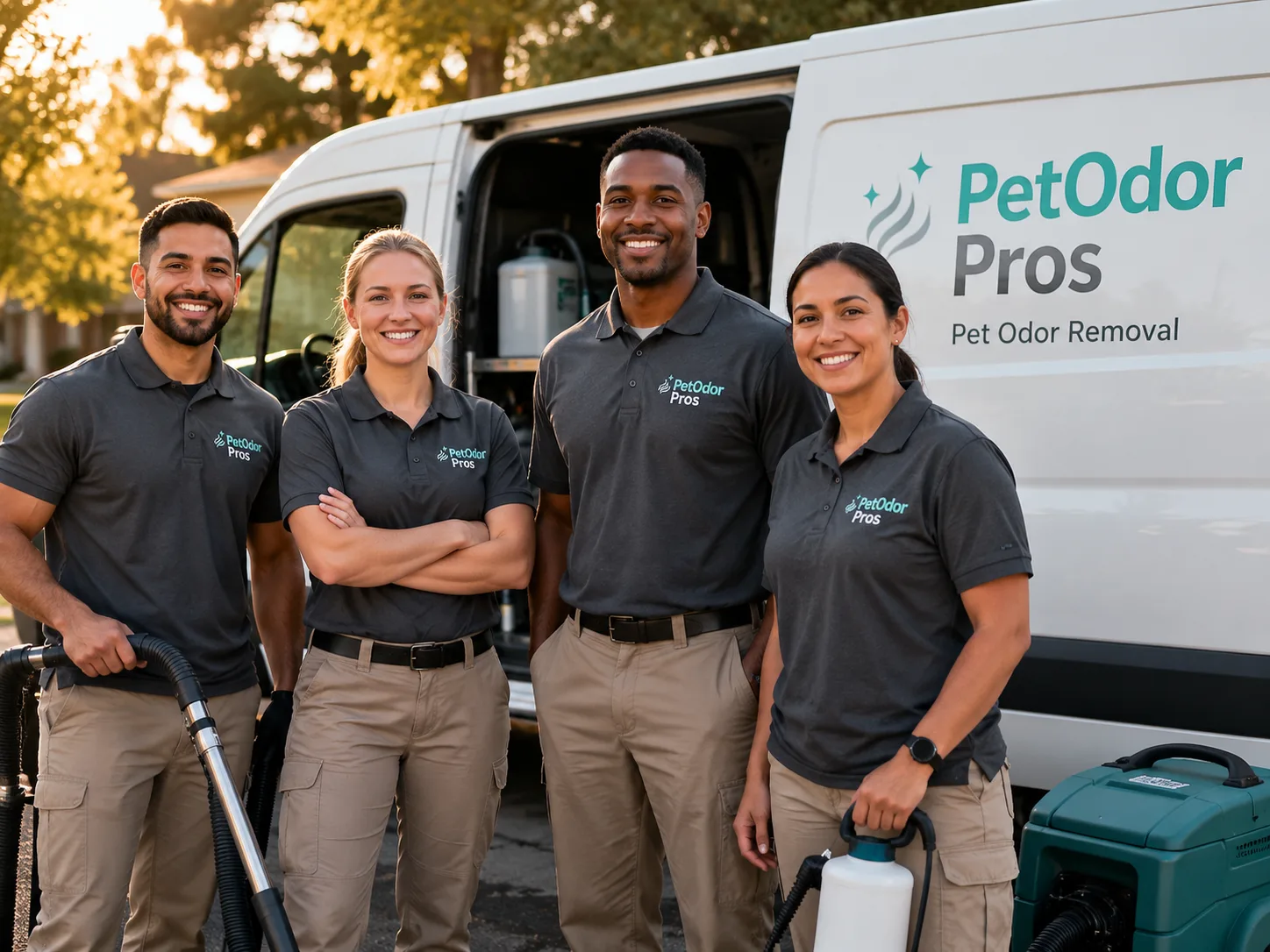 Pet Odor Removal team serving Frederick, MD